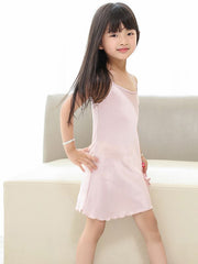 22 Momme Lace Up Girls Silk Slip Nightgown