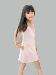 22 Momme Lace Up Girls Silk Slip Nightgown