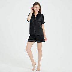 Silk Pajamas Shorts Set for Women silk pajamas nightwear - DIANASILK