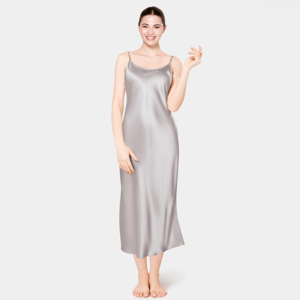 22 Momme Long & Close-Fitting Silk Nightgown
